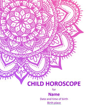 Load image into Gallery viewer, Child horoscope
