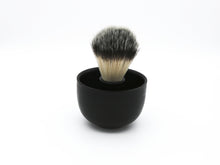 Load image into Gallery viewer, Natural hair shaving brush and soap bowl set
