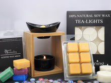 Load image into Gallery viewer, Vegan Natural Soy Wax Tea Lights (pack of 12)
