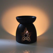 Load image into Gallery viewer, Pentagram Wax Melter / Oil Burner Aroma therapy Essential Oil
